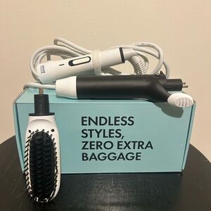 Bondi Boost Mini Multi-Styler Straightening Brush + Curling Iron NWT